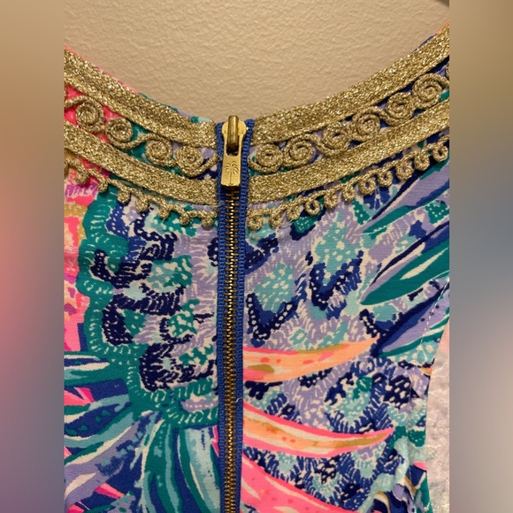 Lilly Pulitzer racerback pineapple shift dress 6 - Picture 5 of 9